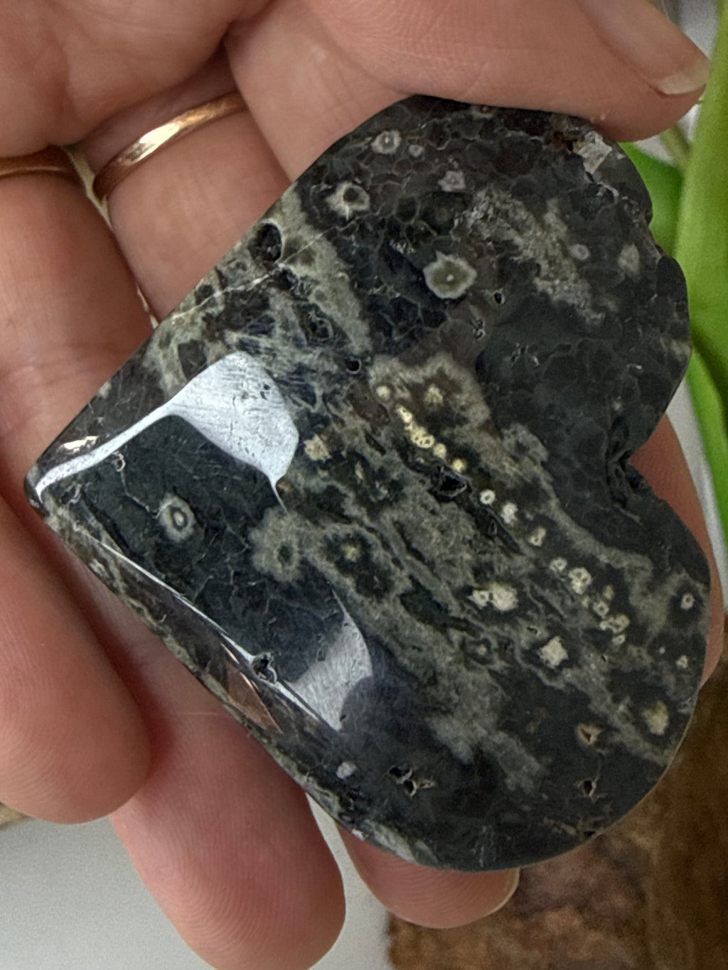 Ocean Jasper Hearts