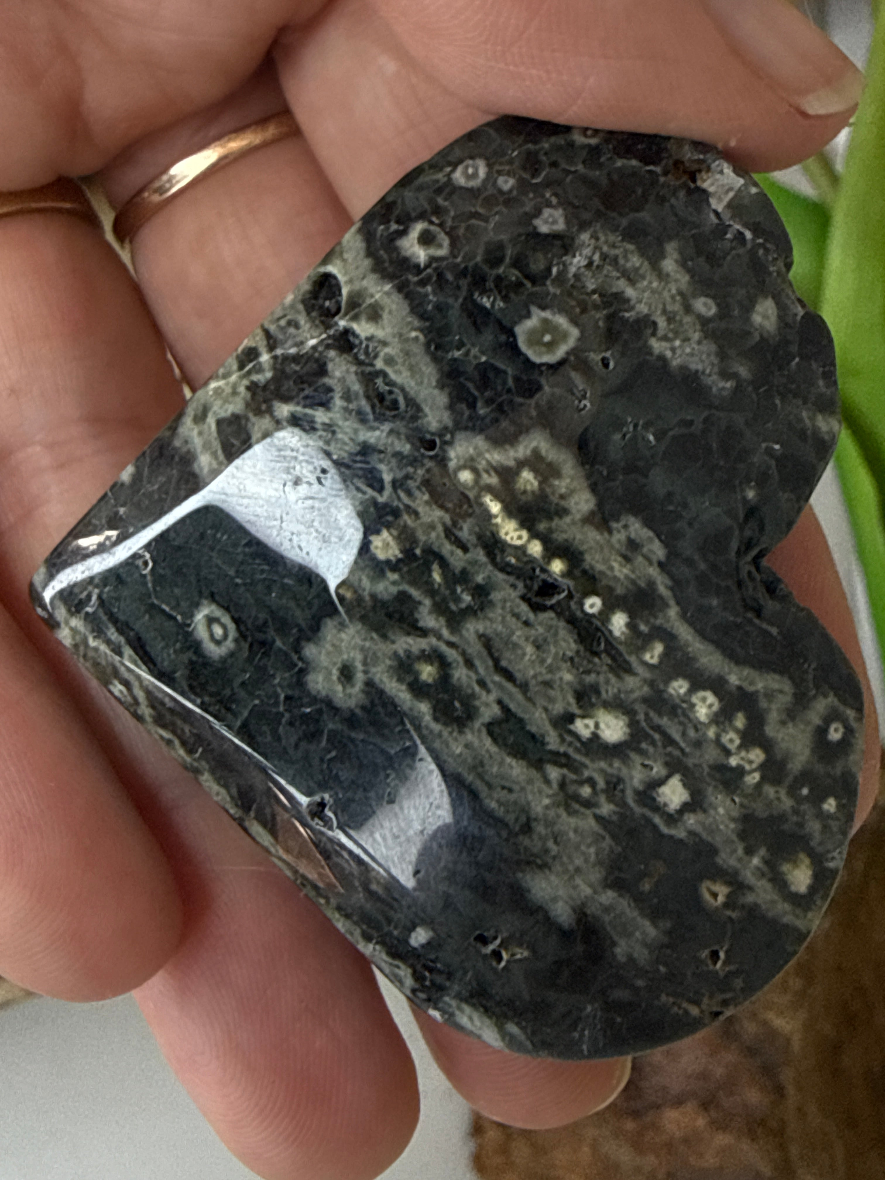 Ocean Jasper Hearts