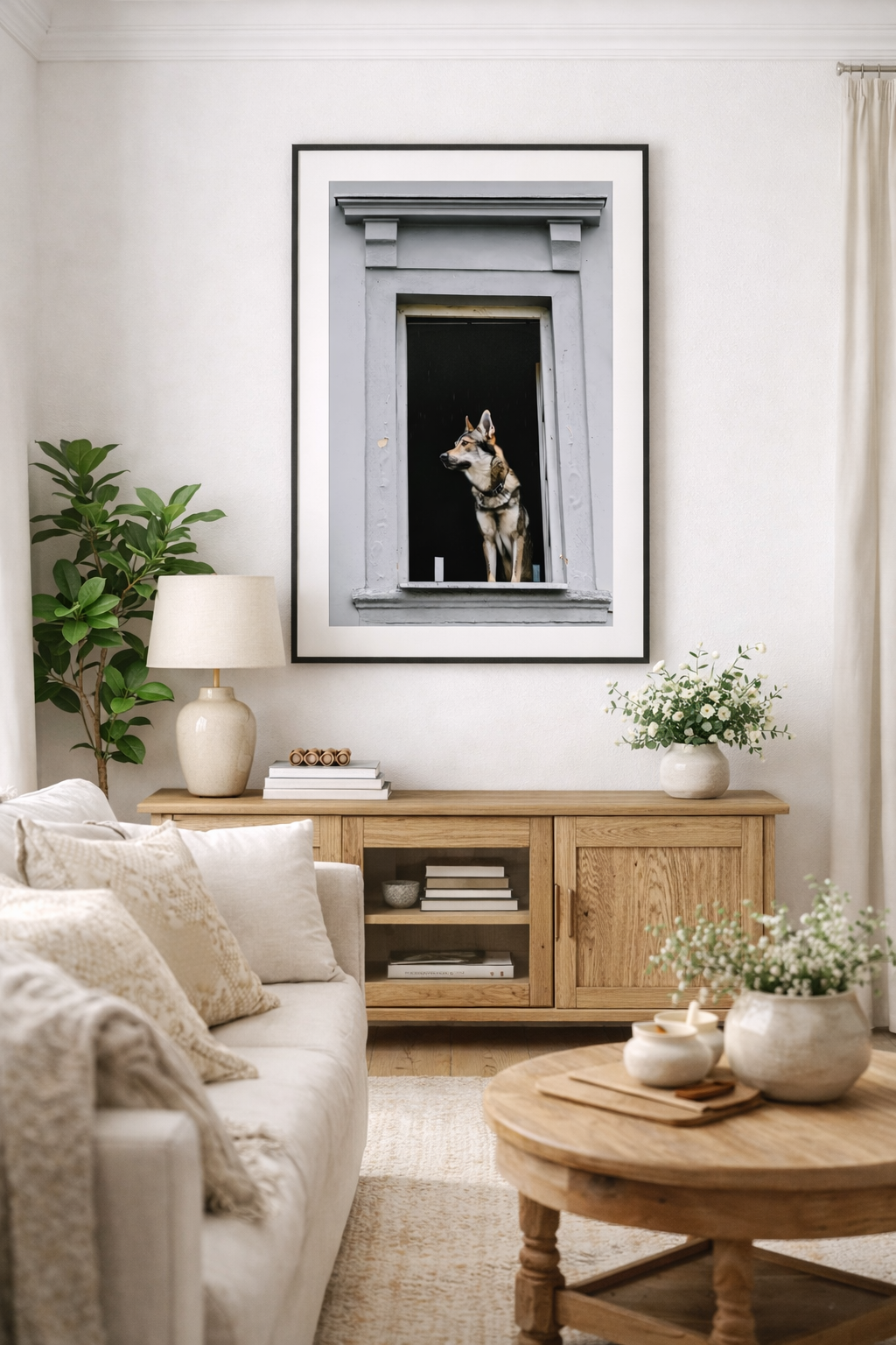 Dog in the Window