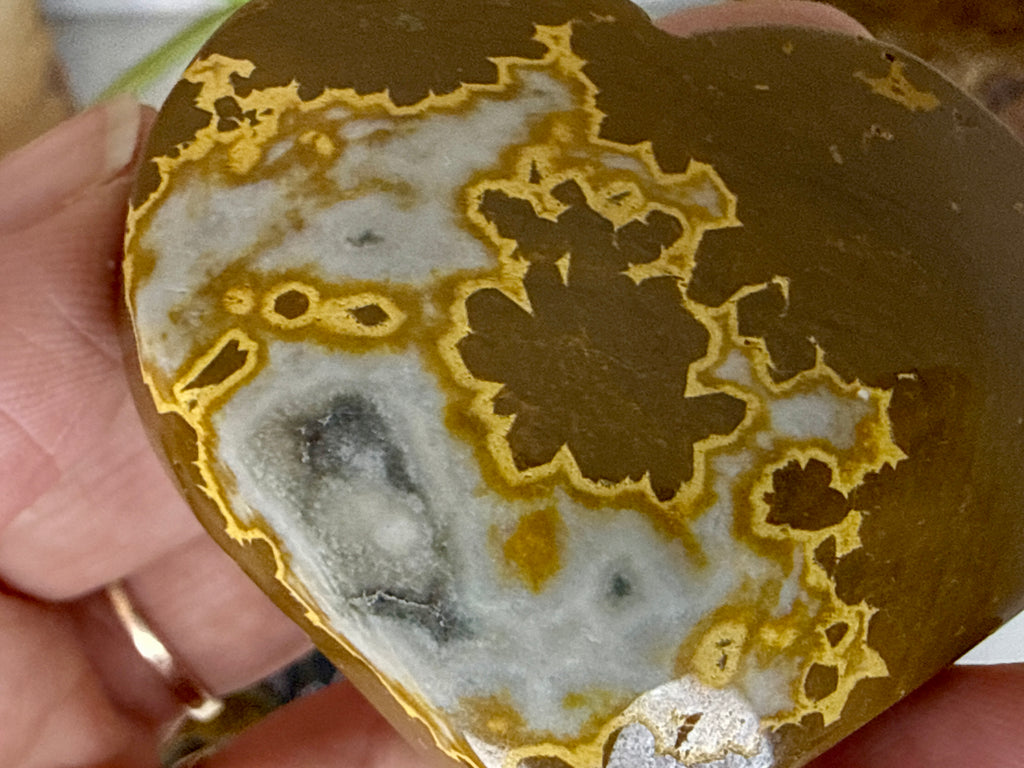 Ocean Jasper Hearts