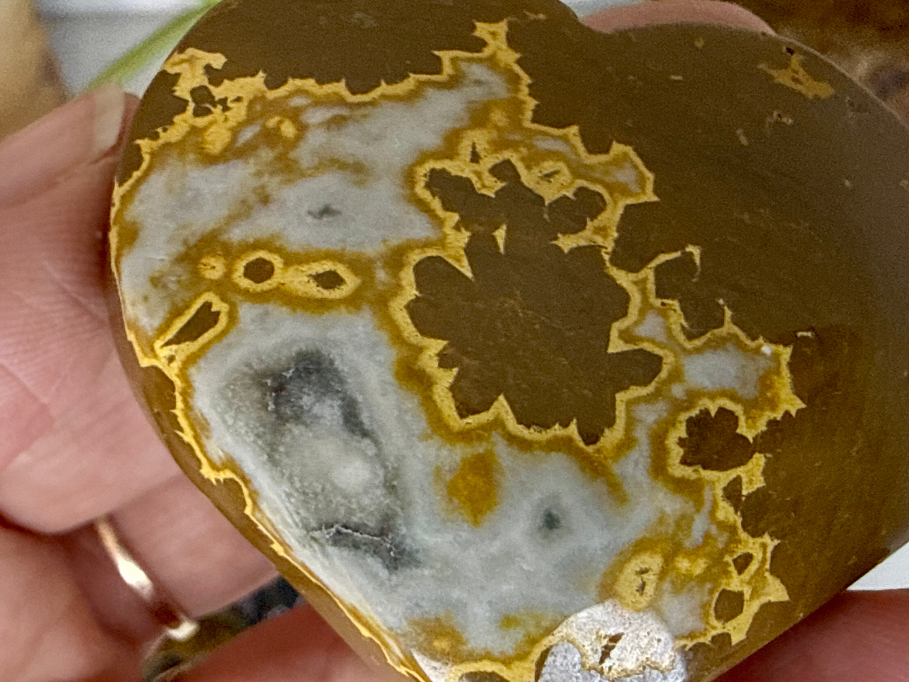 Ocean Jasper Hearts