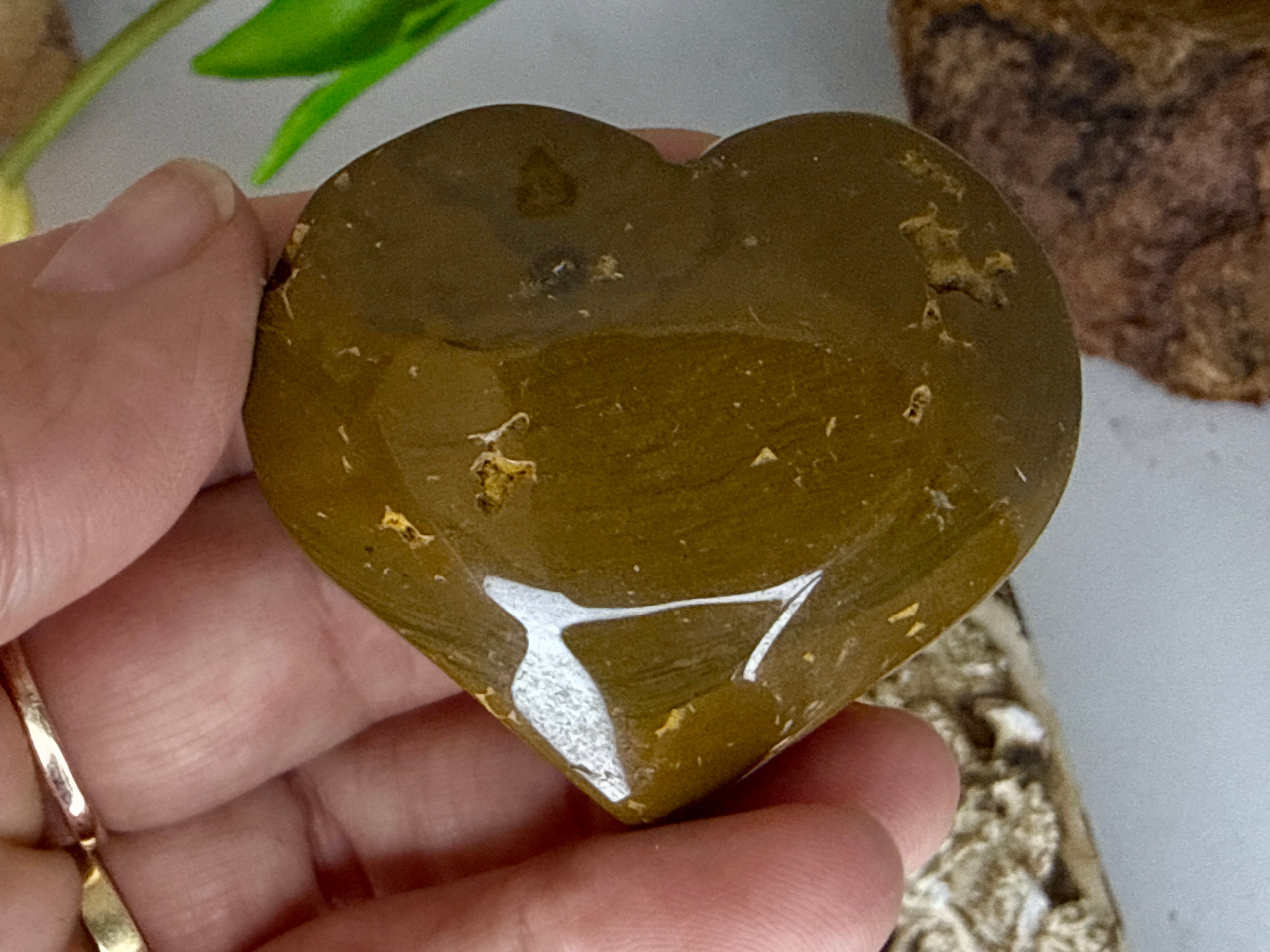 Ocean Jasper Hearts