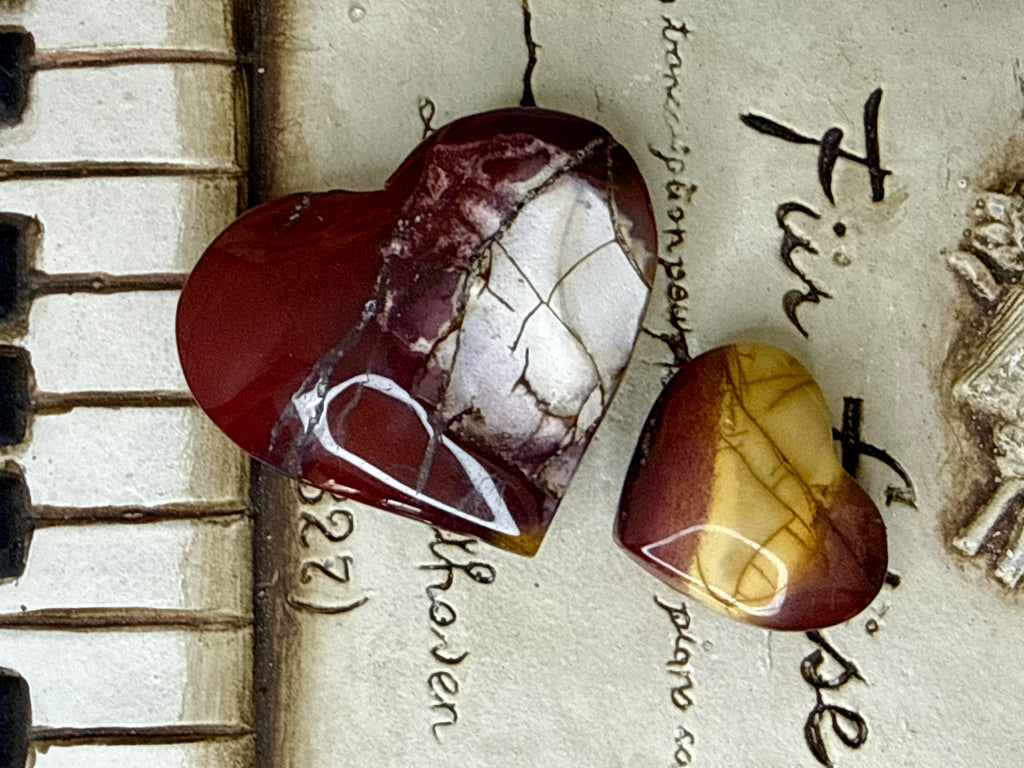 Mookaite Jasper Heart