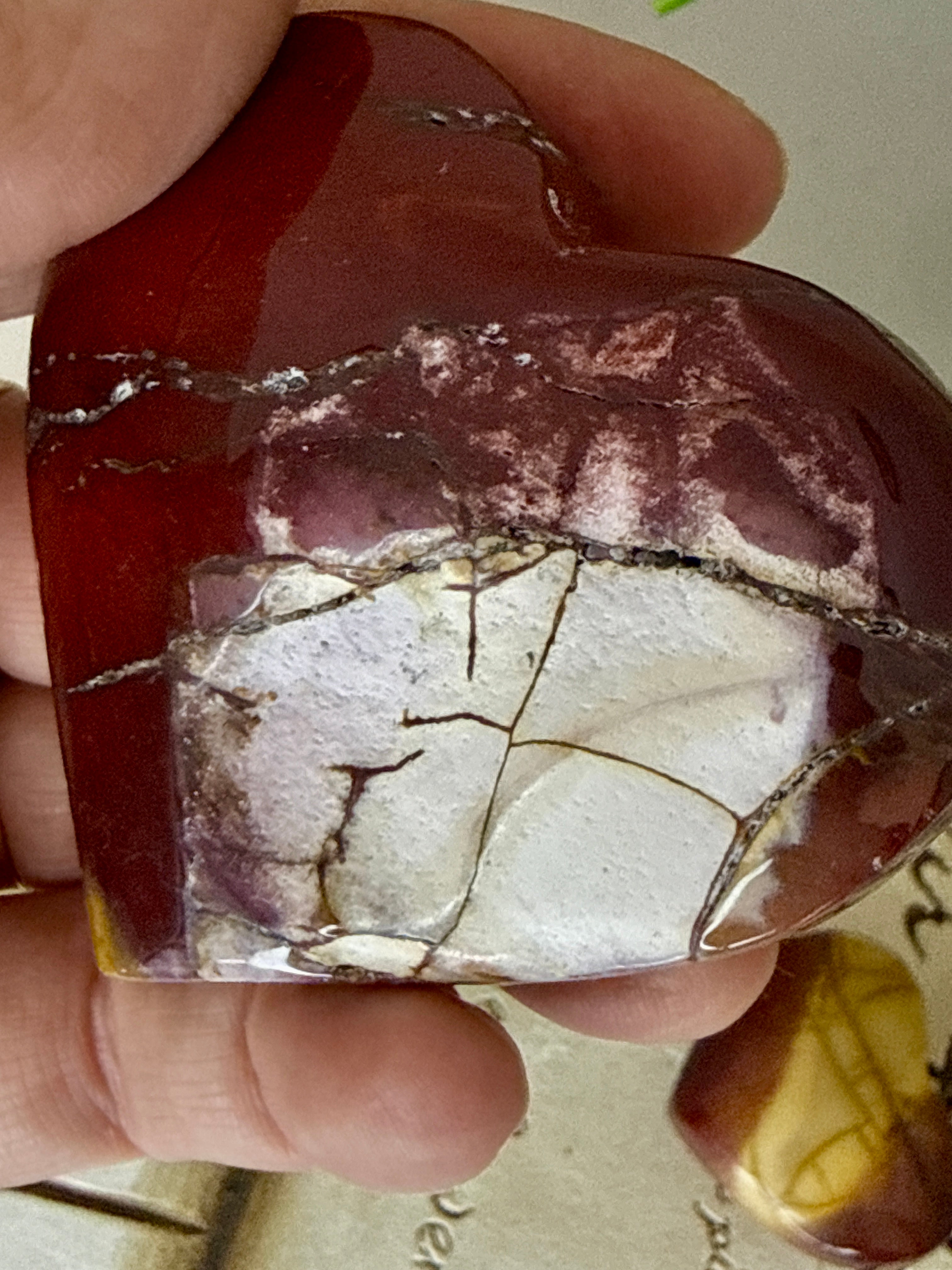 Mookaite Jasper Heart
