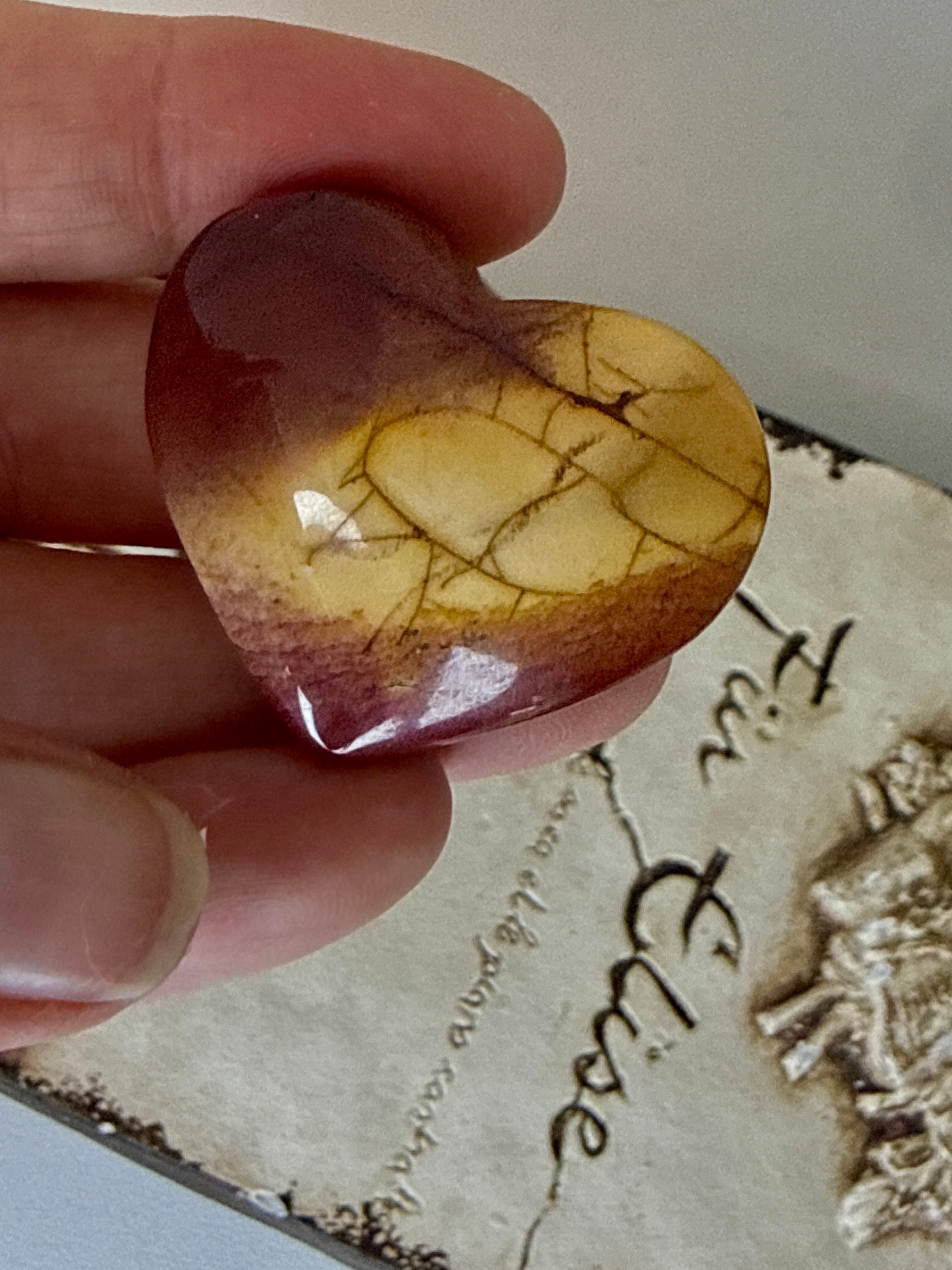 Mookaite Jasper Heart