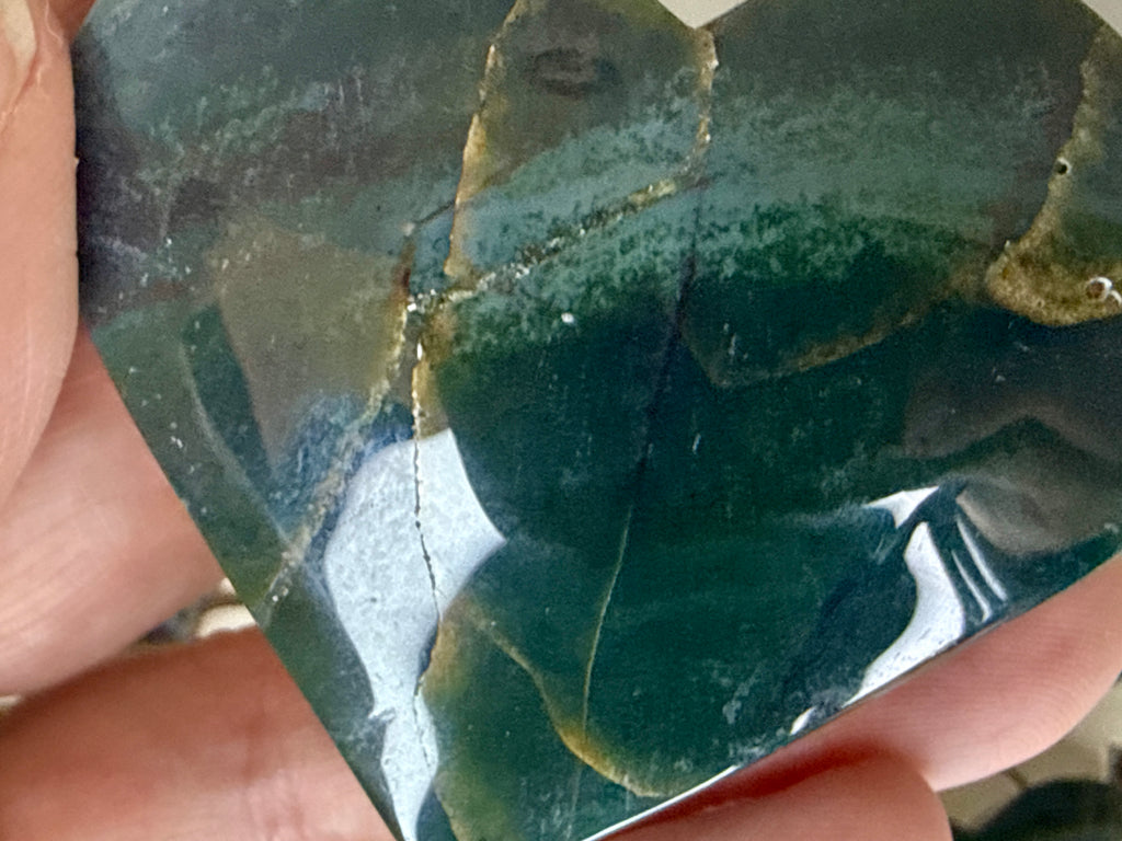 Ocean Jasper Hearts