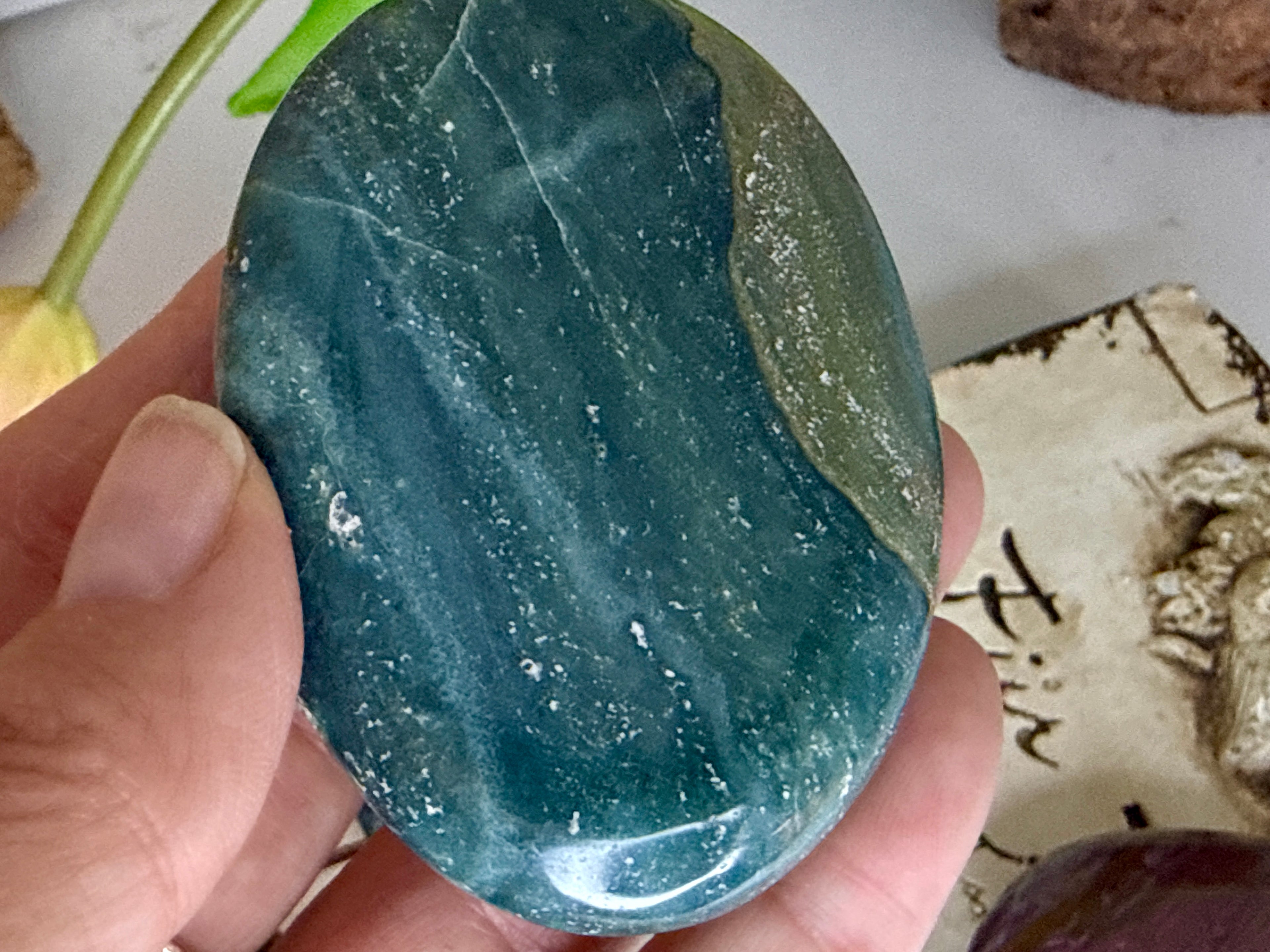 Ocean Jasper Palm Stones