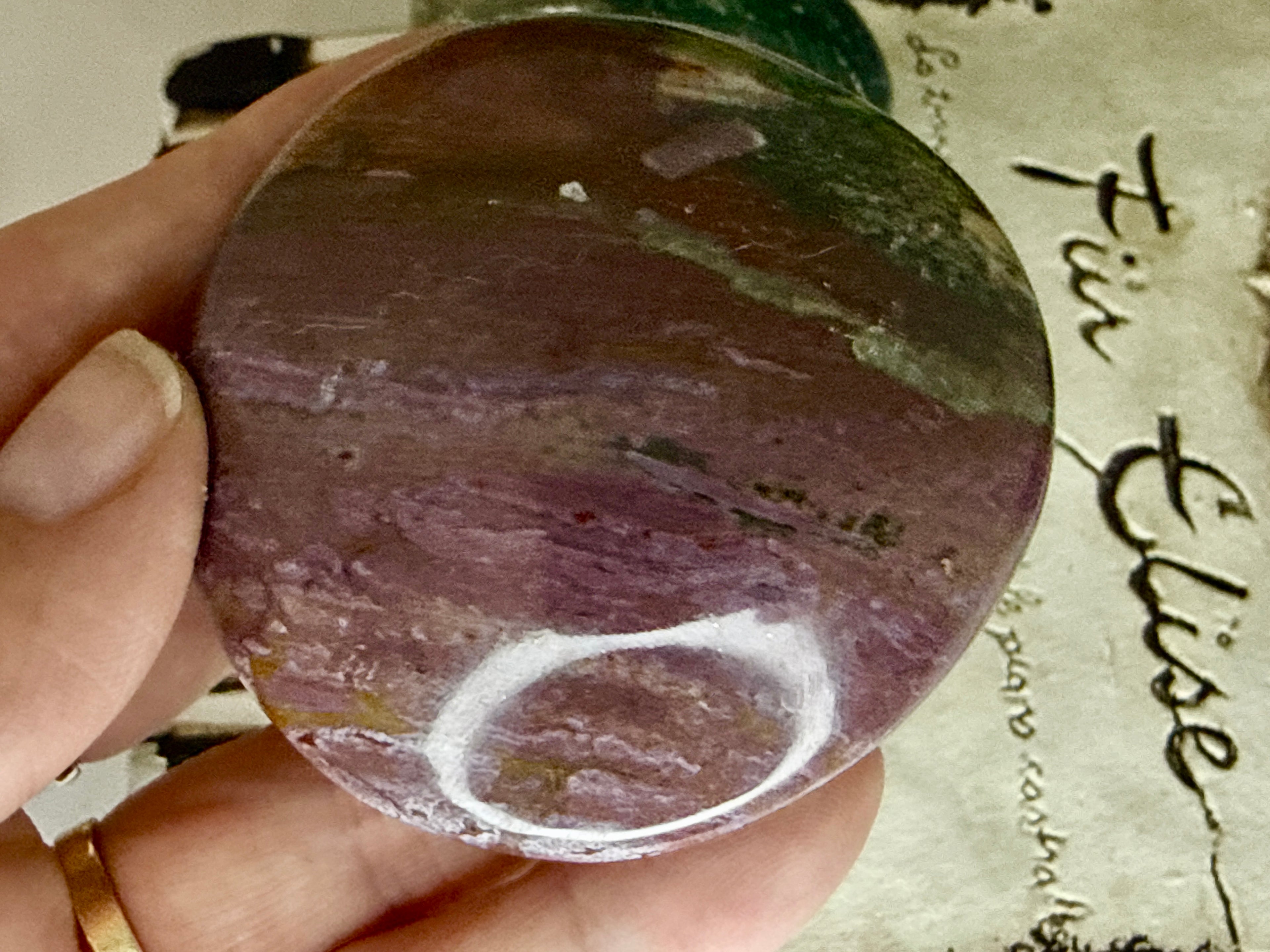 Ocean Jasper Palm Stones