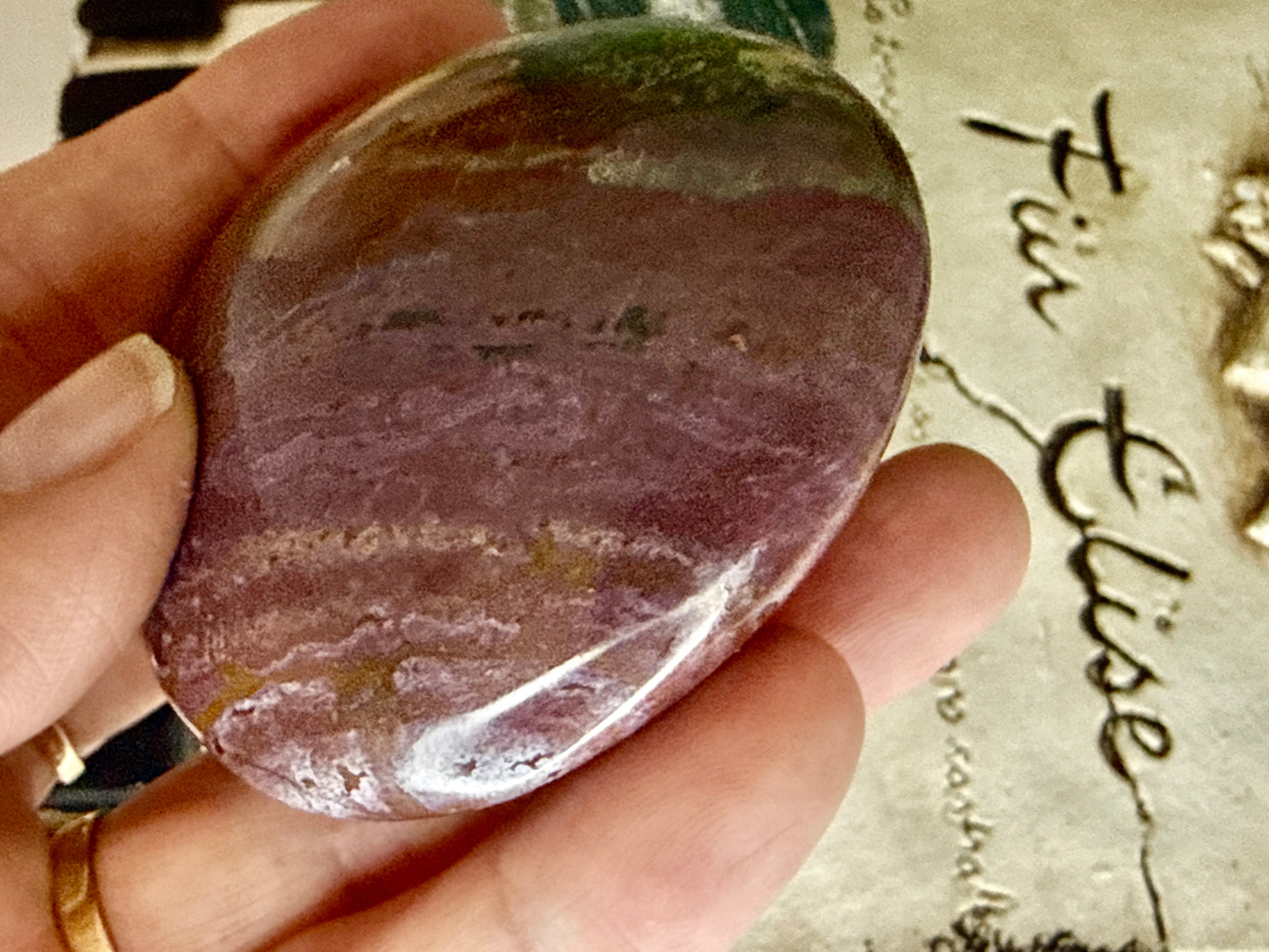 Ocean Jasper Palm Stones