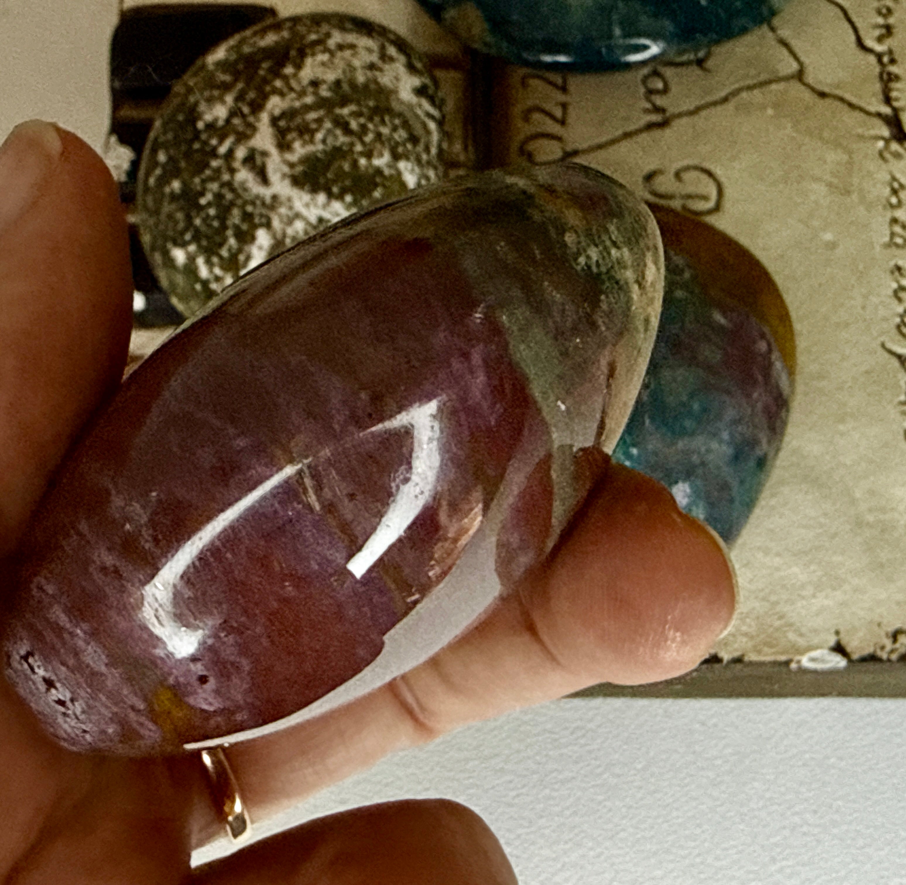 Ocean Jasper Palm Stones