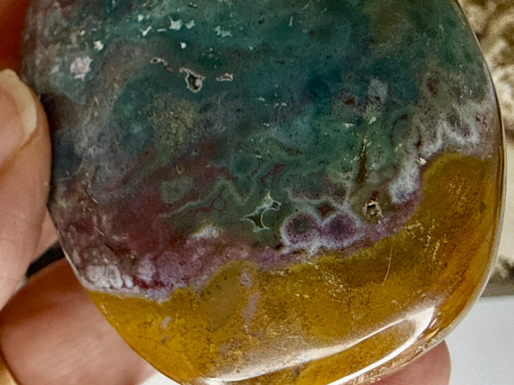 Ocean Jasper Palm Stones