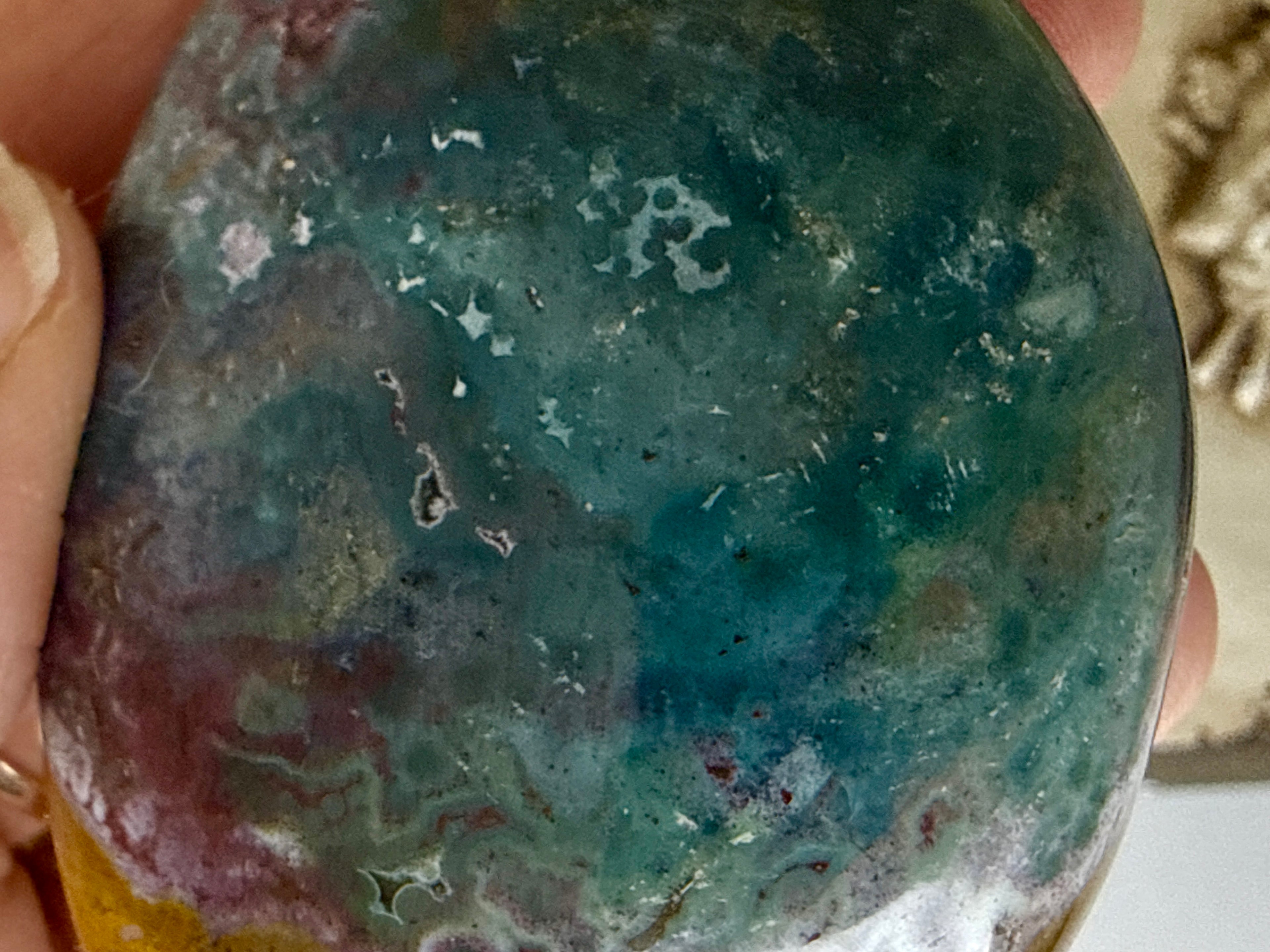 Ocean Jasper Palm Stones
