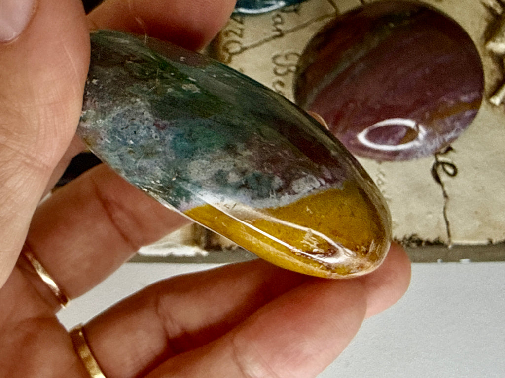 Ocean Jasper Palm Stones