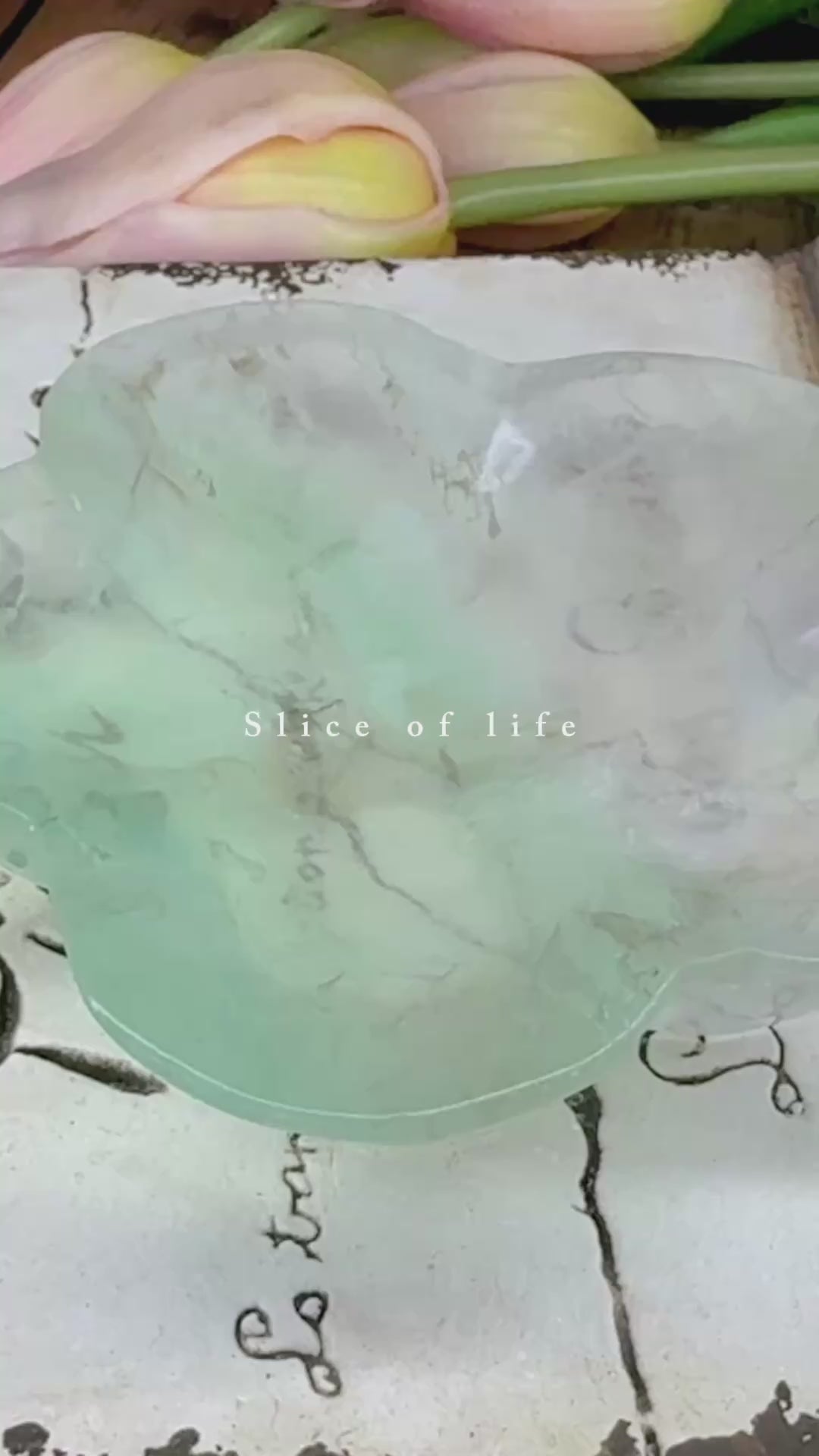 Green Fluorite Flower Bowl